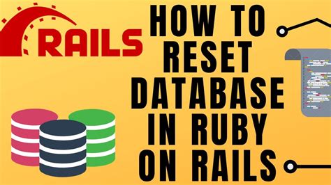 ruby rails 4 reset database